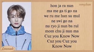 NCT U  Know Now Easy Lyrics [upl. by Myrlene438]