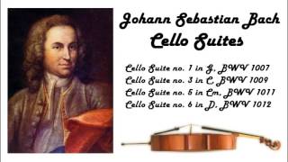 Johann Sebastian Bach  Cello suites in 432 Hz great for reading or studying [upl. by Nairde96]